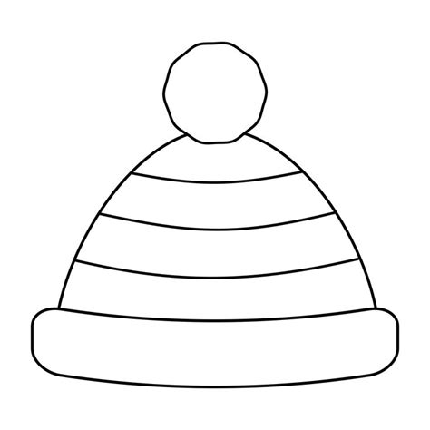 Snowman Hat Template 1