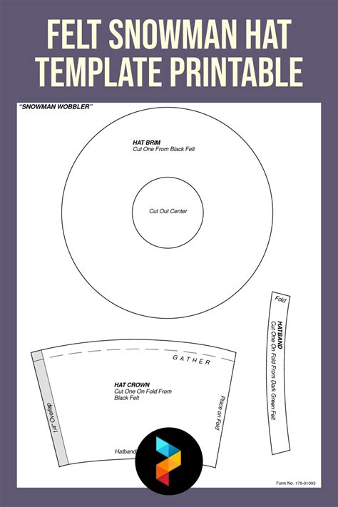 Snowman Hat Template Patterns