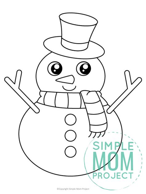 Snowman Template