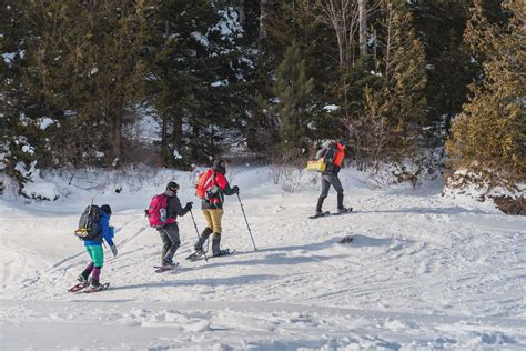 Snowshoeing Lake Placid