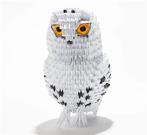 Snowy Owl Origami 4