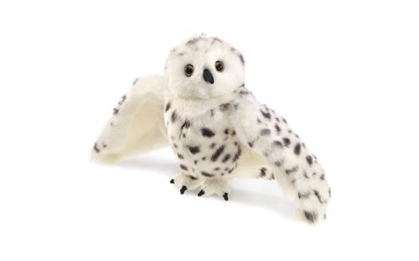 Snowy Owl Puppet 3