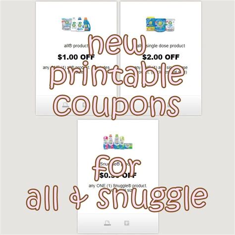 Snuggle coupon codes for soft laundry