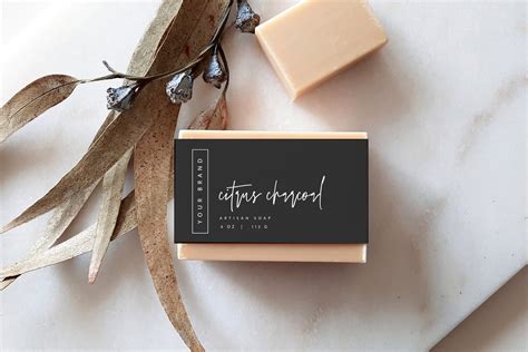 Soap Label Template Design 2