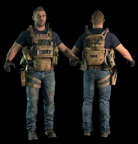 Soap MacTavish Character Design