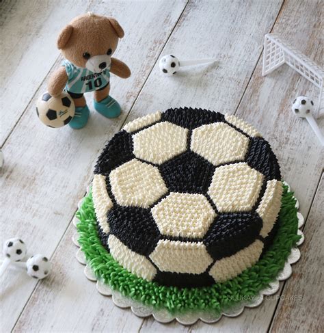 Soccer ball cake decorations