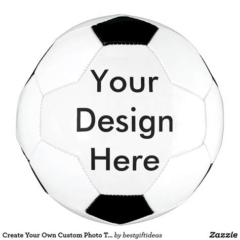 Soccer Ball Template Personalized Gifts