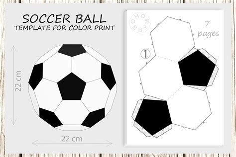 Soccer Ball Template Printable Crafts