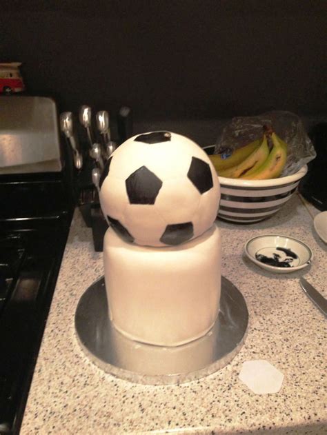 Soccer cake template