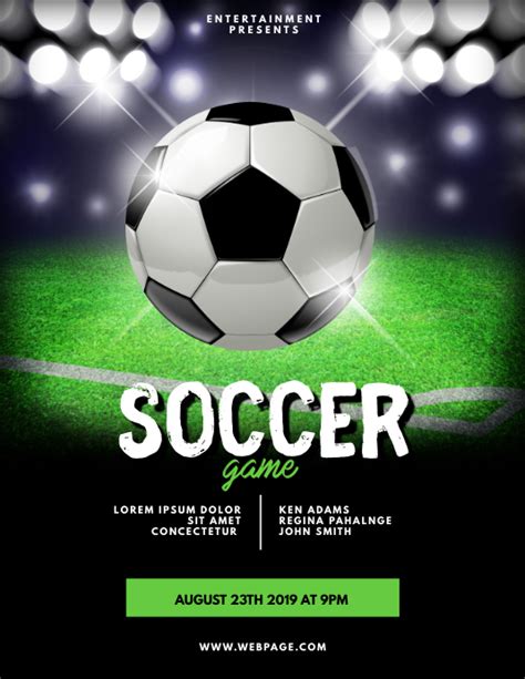 Soccer Flyer Template