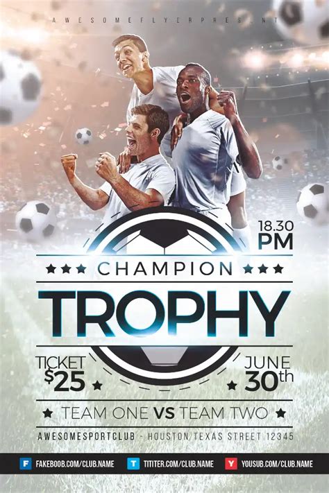 Soccer Flyer Template