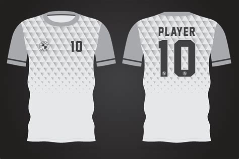 Soccer Jersey Template Design 1