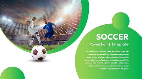 Soccer PowerPoint template