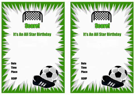 Soccer Referee Invitation Template