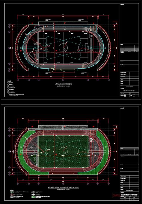 Soccer Stadium Design Template