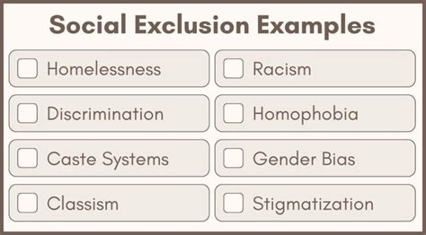 Social exclusion illustration