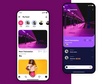 Social Media App Template