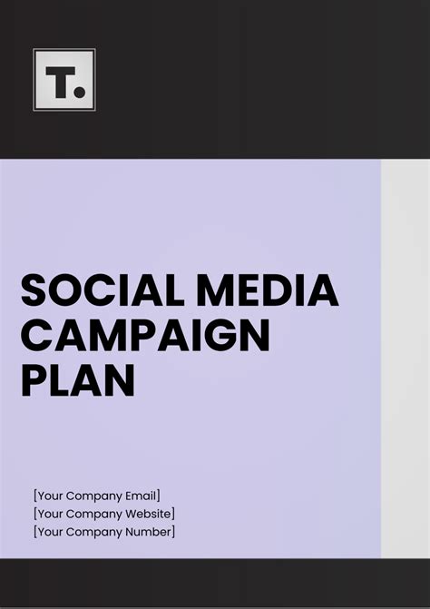 Social Media Campaign Planning Template