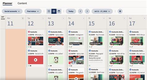 Social Media Collaboration Calendar