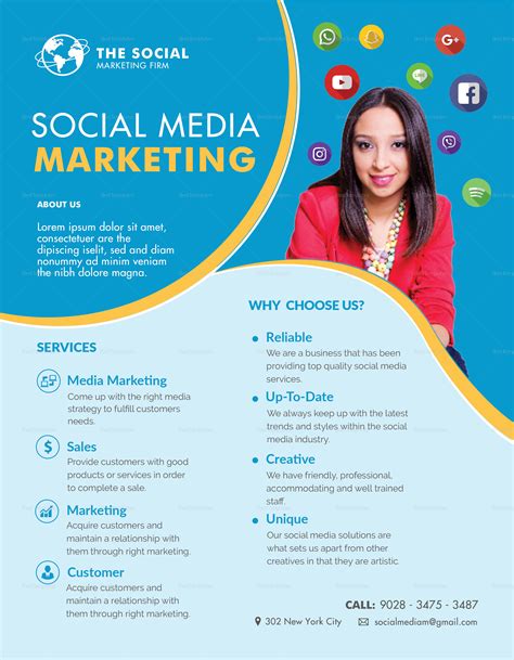 Social Media Flyer Template