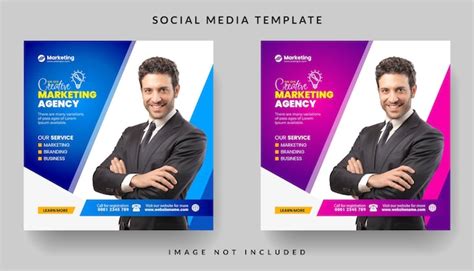 Social Media Intro Template Idea Example 7