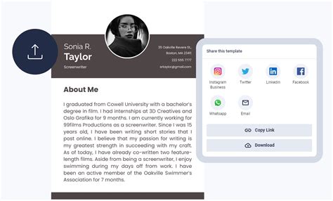 Social Media Introduction Template