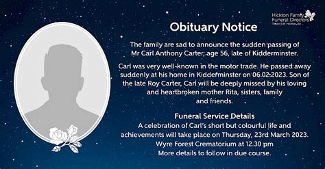 Using social media to share an obituary