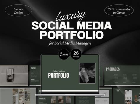 Social Media Portfolio Templates