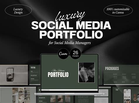 Social Media Portfolio Templates Gallery 1