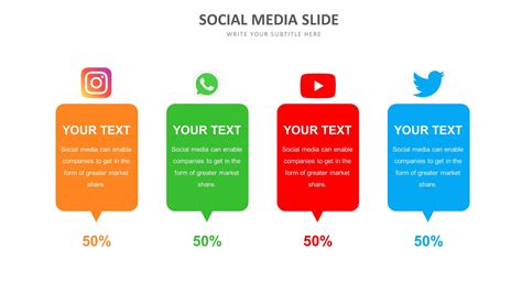 Social Media Slideshow Template