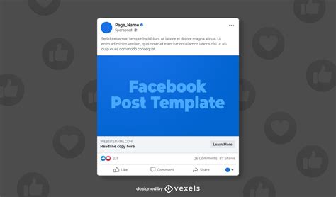 Social Media Template for Facebook