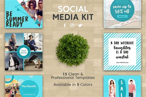 Social Media Template Kits