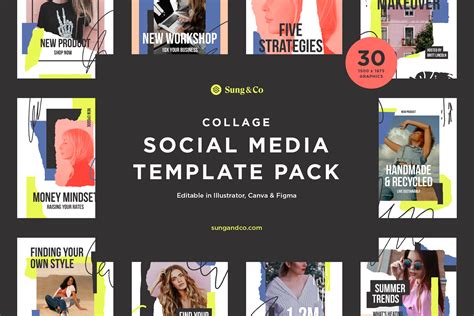 Creative Market Social Media Template Pack 1