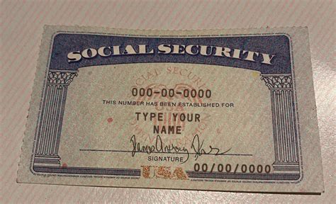 A collection of Social Security card images