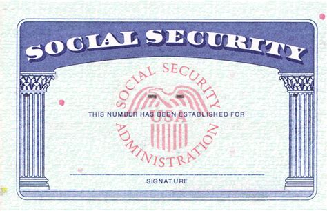 Social Security Card Template PDF 5