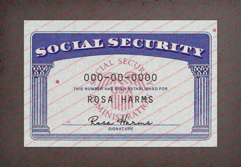 Social Security Template Image 6