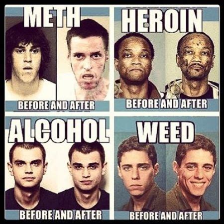 Social Skills Before and After Drugs Meme