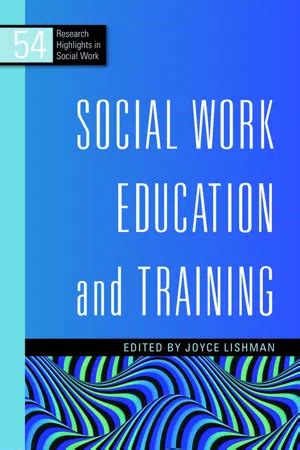 Social Work Education and Training