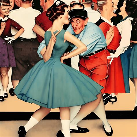 Sock hop, a popular form of dance in the 1950s