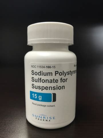 Sodium Polystyrene Sulfonate Powder