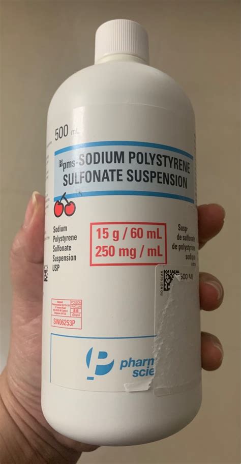 Sodium Polystyrene Sulfonate Suspension