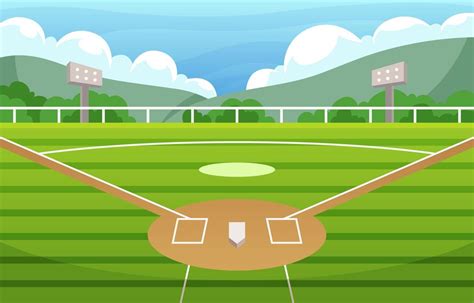 Softball Field Vector Keywords