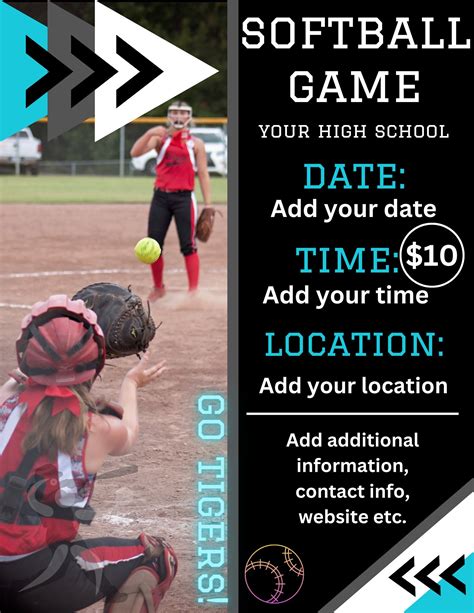 Softball Flyer Template 10