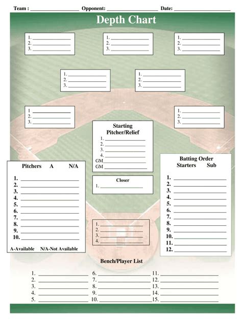 Softball lineup Excel template generator