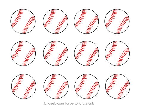 Softball printable templates