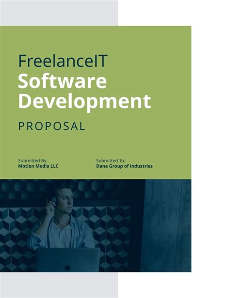 Software Development Proposal Template