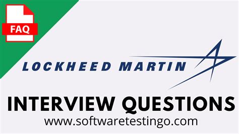 Software Engineer Interview Questions at Lockheed Martin