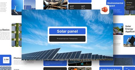 Solar Panel Presentation Template Design