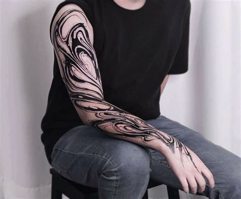 Solid tattoo ink designs