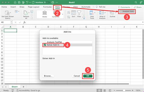 Using Solver Add-in in Excel